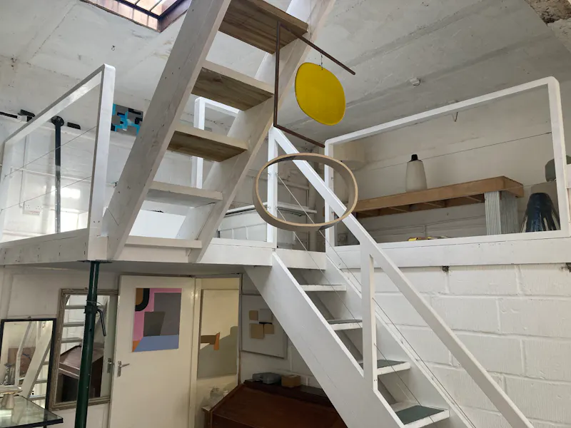 Staircase at Camberwell 1930s Art Studio, N551 (photo 10)