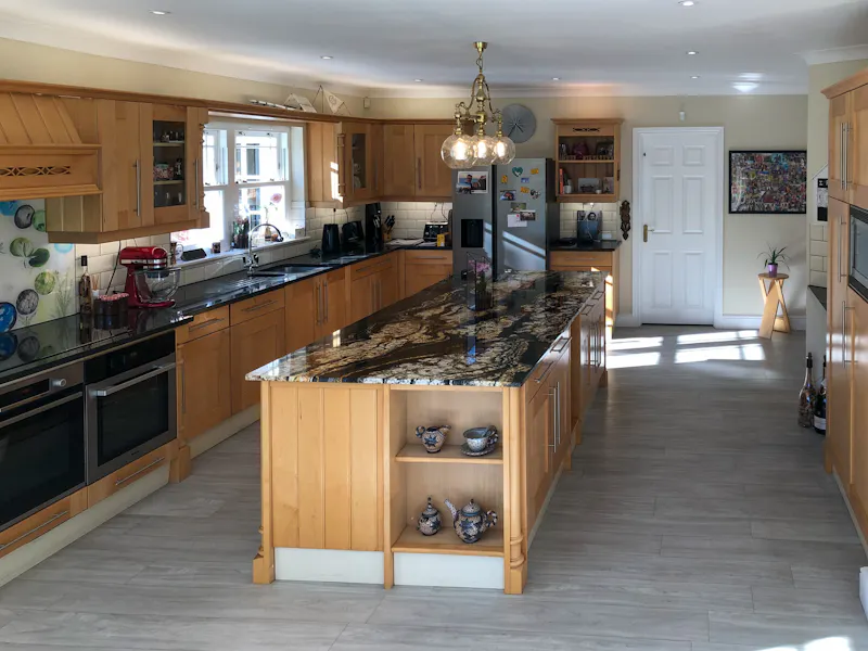 Kitchen at Farnham Royal Modern Mansion, D2411 (photo 6)