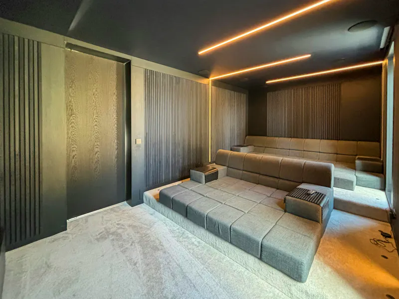 Home cinema at Minimalist Mansion Cheshire, K508 (photo 15)