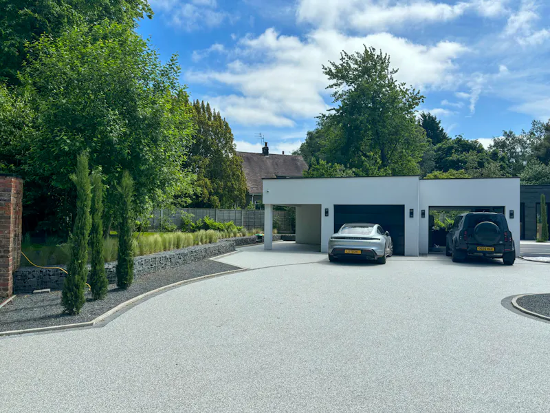 Garage at Minimalist Mansion Cheshire, K508 (photo 53)