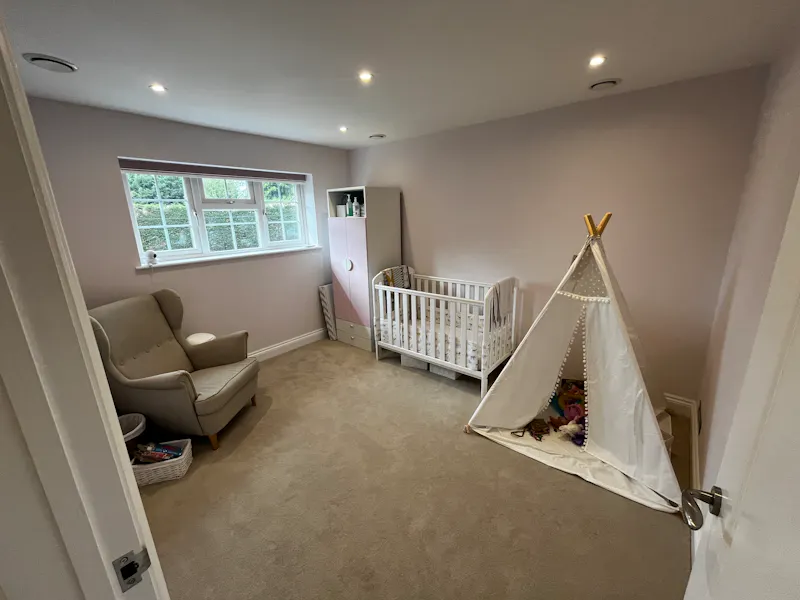 Bedroom at Modern Buckinghamshire Home, D2805 (photo 15)