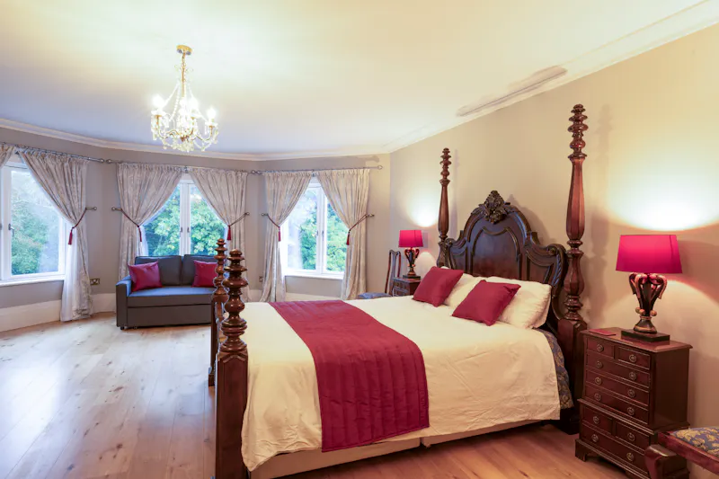 Bedroom at West Sussex Country Mansion, B2059 (photo 17)