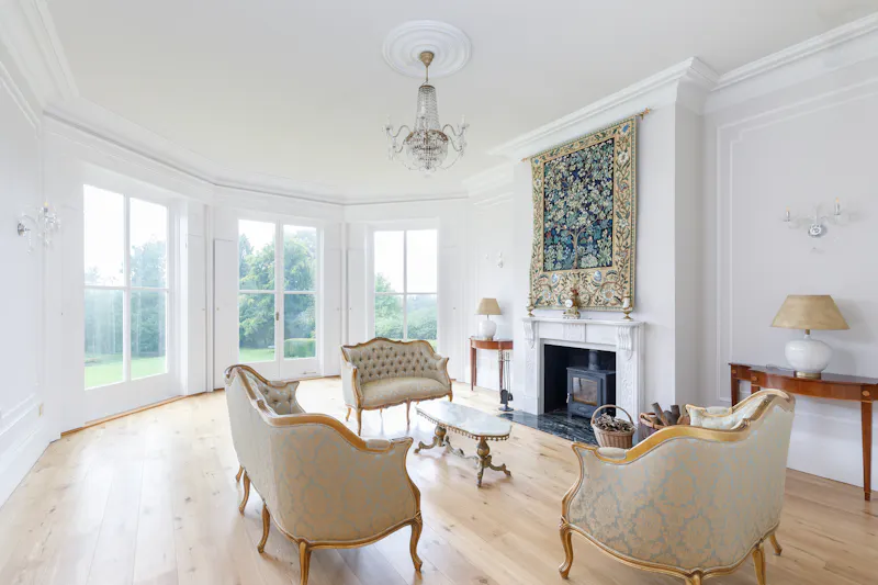 Floor - wooden at West Sussex Country Mansion, B2059 (photo 4)