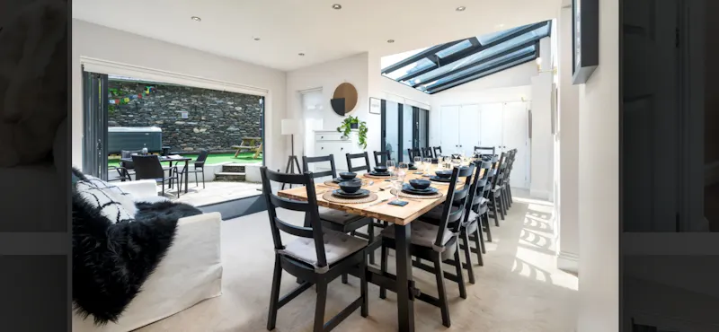 Open plan at Ornate Victorian Home Cumbria, B2058 (photo 12)