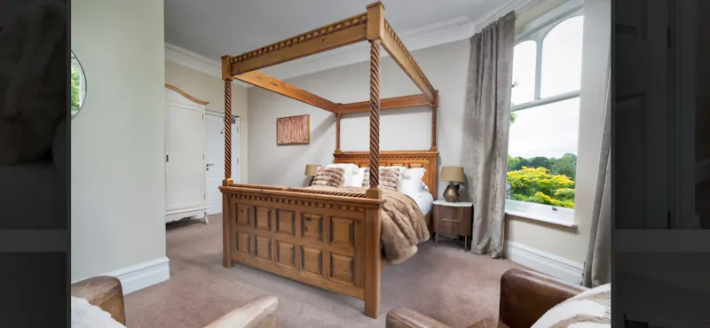 Bedroom - main at Ornate Victorian Home Cumbria, B2058 (photo 17)