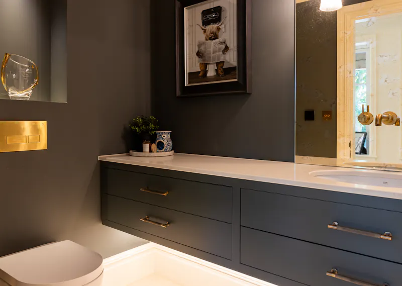 Bathroom at Luxe Lancashire Lodge, D2798 (photo 13)
