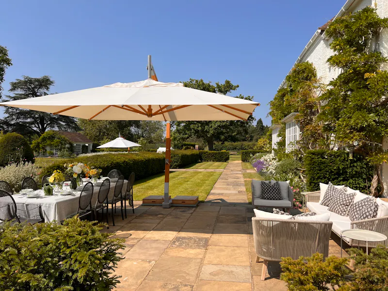 Terrace/Patio at Stunning Georgian Home Surrey, A1643 (photo 30)