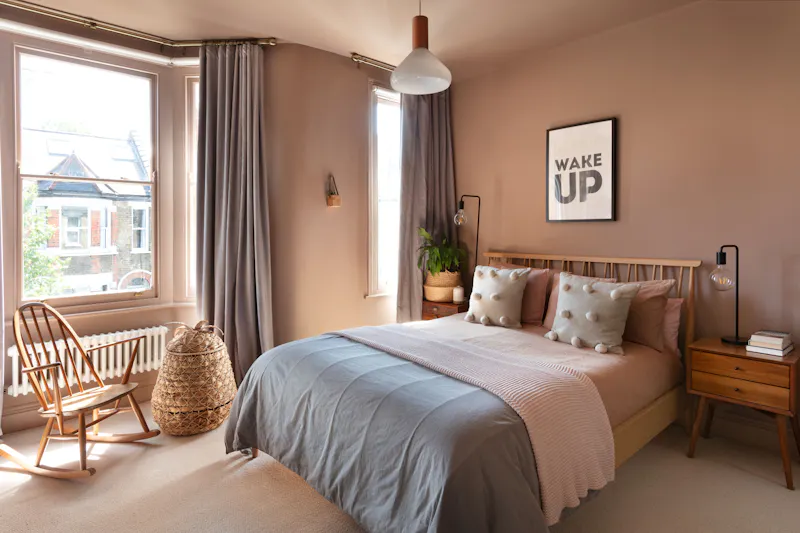 Bedroom - main at Earthy Walthamstow Home, B2062 (photo 13)