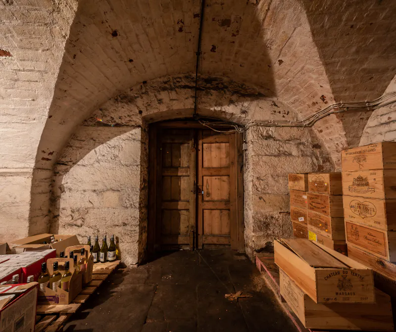 Exposed brick at Imposing Chester Castle, A1644 (photo 13)