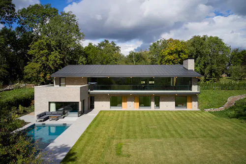 Eye-catching Architectural Home, D2799
