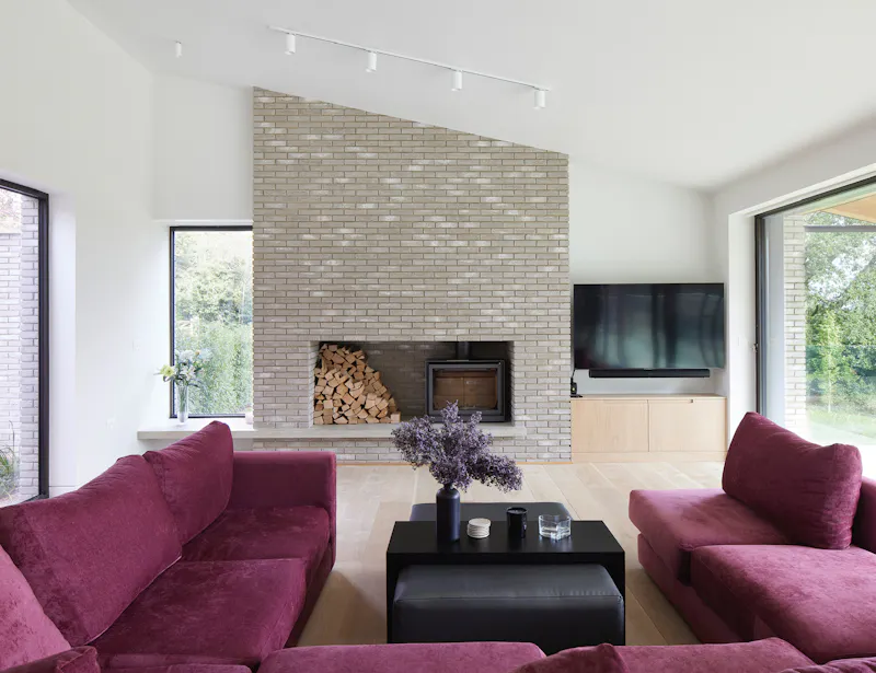 Floor - wooden at Eye-catching Architectural Home, D2799 (photo 2)