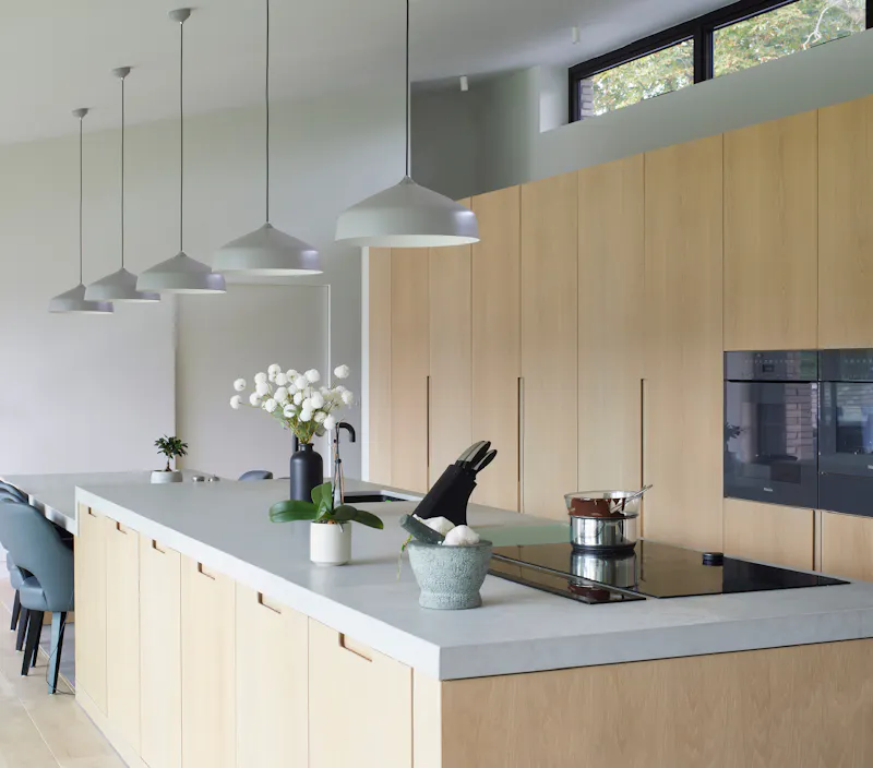 Floor - wooden at Eye-catching Architectural Home, D2799 (photo 5)