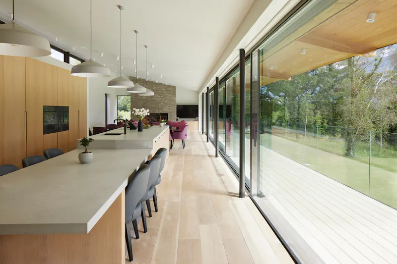 Balcony at Eye-catching Architectural Home, D2799 (photo 9)