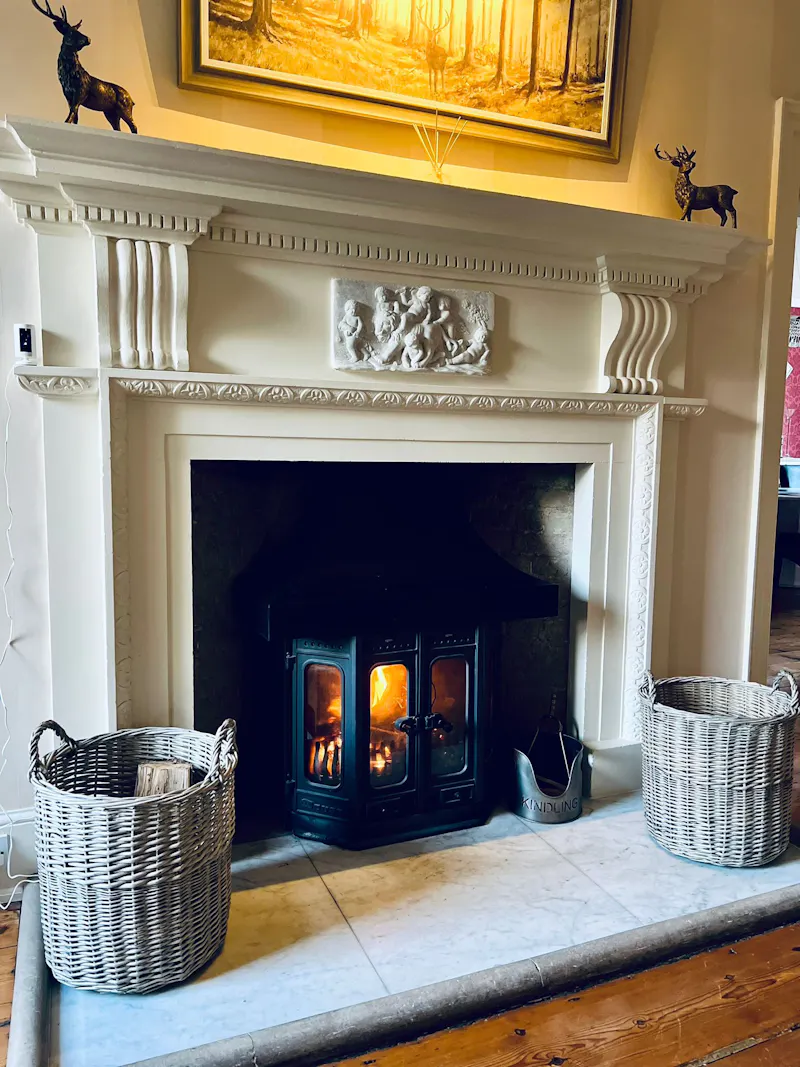 Fireplace at Classy Georgian Manor Essex, A1645 (photo 9)