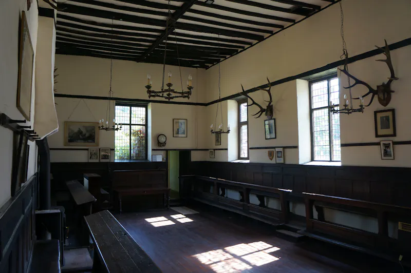 Beams at Chateau style house Northampton, A1379 (photo 10)