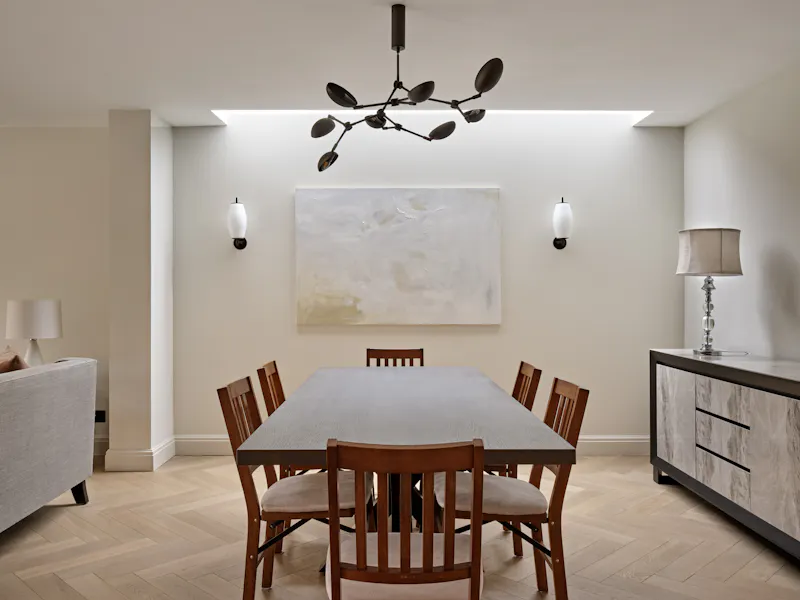 Dining room at Modern detached home Elstree, D2792 (photo 9)