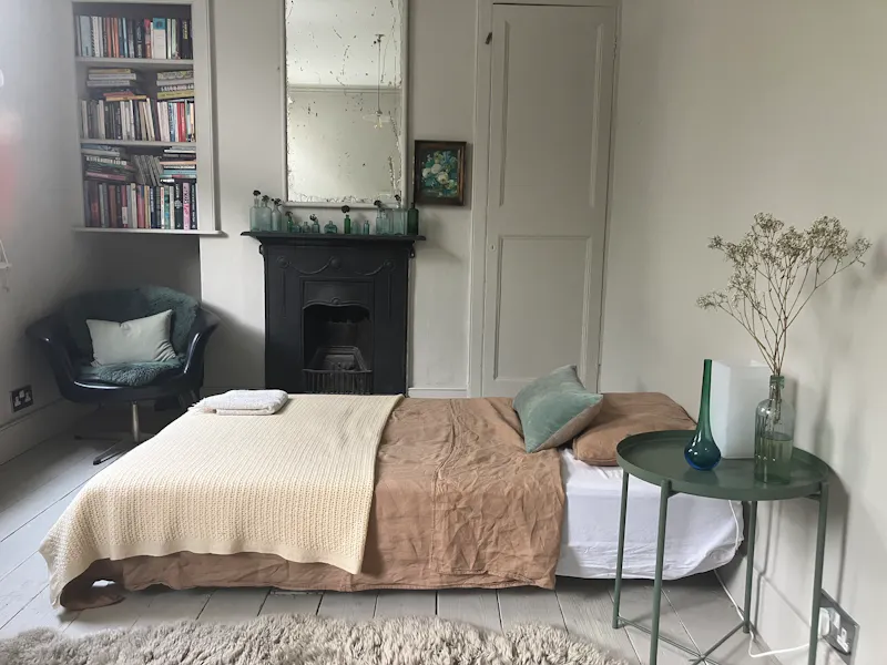 Bedroom - main at Stylish period Peckham home, B2070 (photo 21)