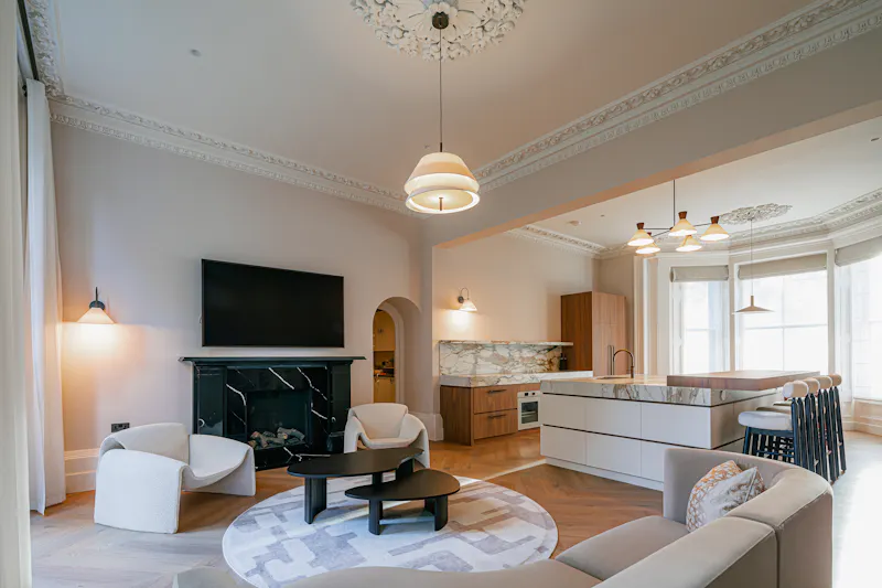 Floor - wooden at Elegant Merseyside Mansion, B2061 (photo 9)