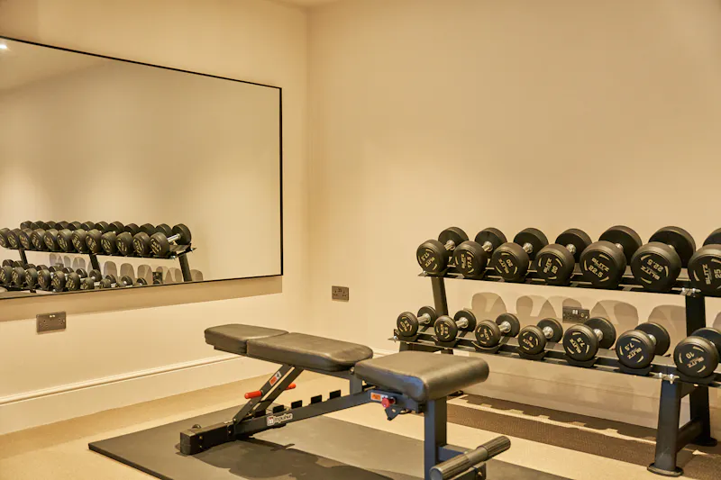 Gym at Impressive Waterside Mansion, D2801 (photo 17)