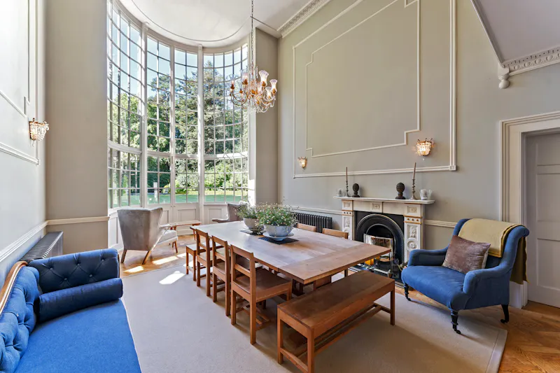 Dining room at Grand Country House Bayford, A1717 (photo 4)