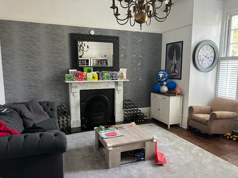 Fireplace at Adventurous Croydon Home , B2063 (photo 4)