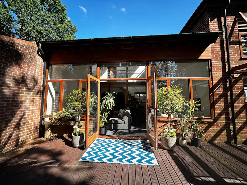 Terrace/Patio at Charming Surrey Cottage, B2065 (photo 10)