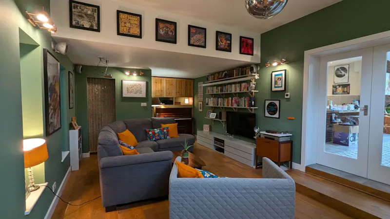 Floor - wooden at Authentic 60s Streatham house, D2128 (photo 17)
