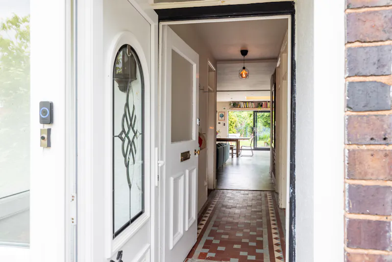 Floor - tiled at Suburban Lichfield Home, D2807 (photo 2)