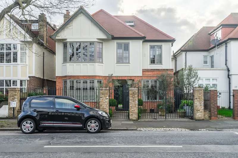 Driveway at Mid-century Elegance in Barnes, E539 (photo 1)