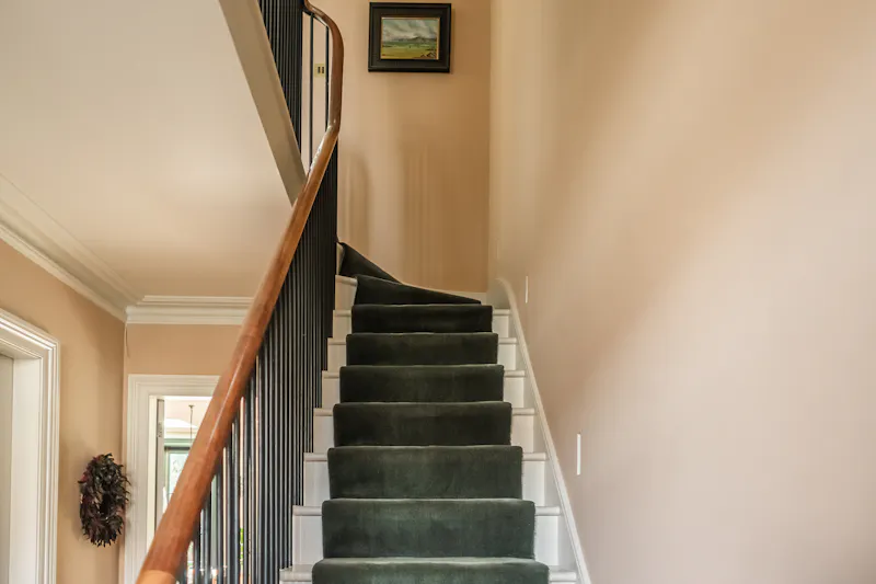 Staircase at Mid-century Elegance in Barnes, E539 (photo 33)