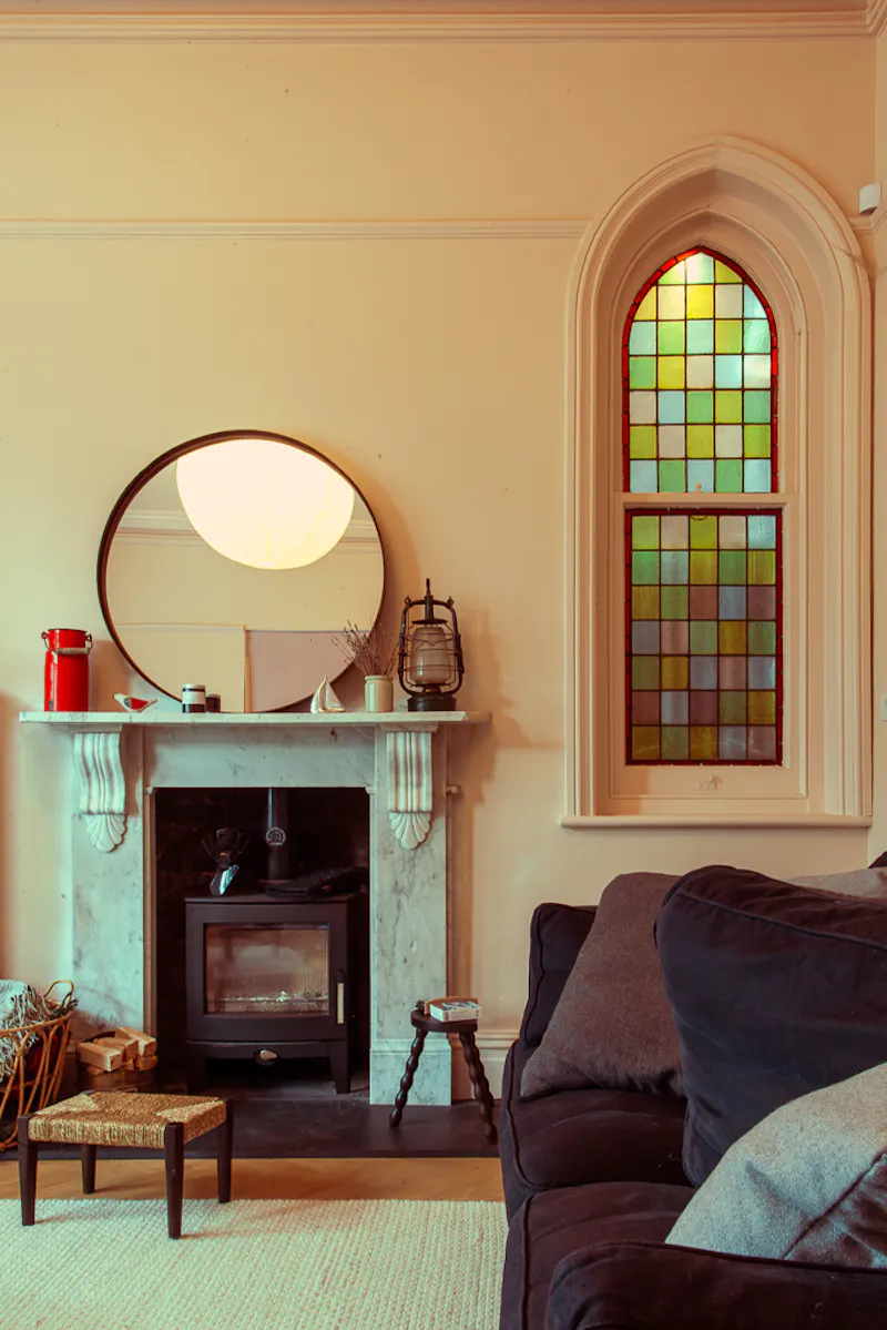 Fireplace at Modern Dulwich Family Home, B2069 (photo 9)