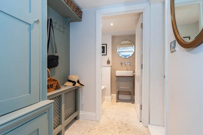 Bathroom at Victorian villa in Ascot, B2078 (photo 36)