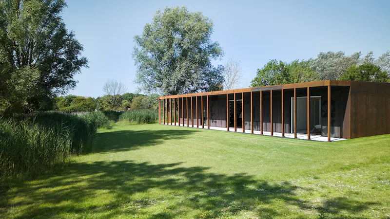 Sleek steel Cambridge House, K510 (photo 59)