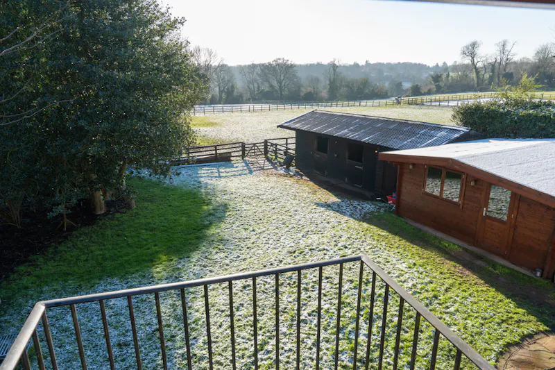Balcony at Cosy Surrey Cottage, C947 (photo 10)
