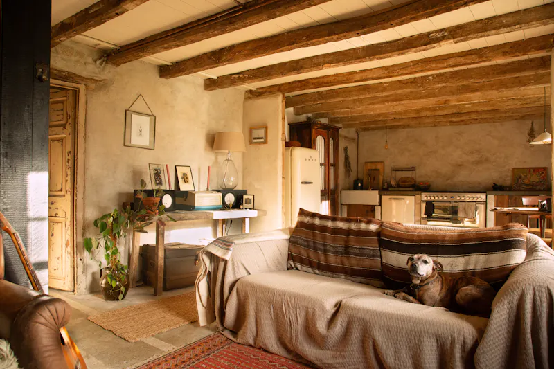Open plan at Remote Welsh Cottage and Cabin, C945 (photo 3)