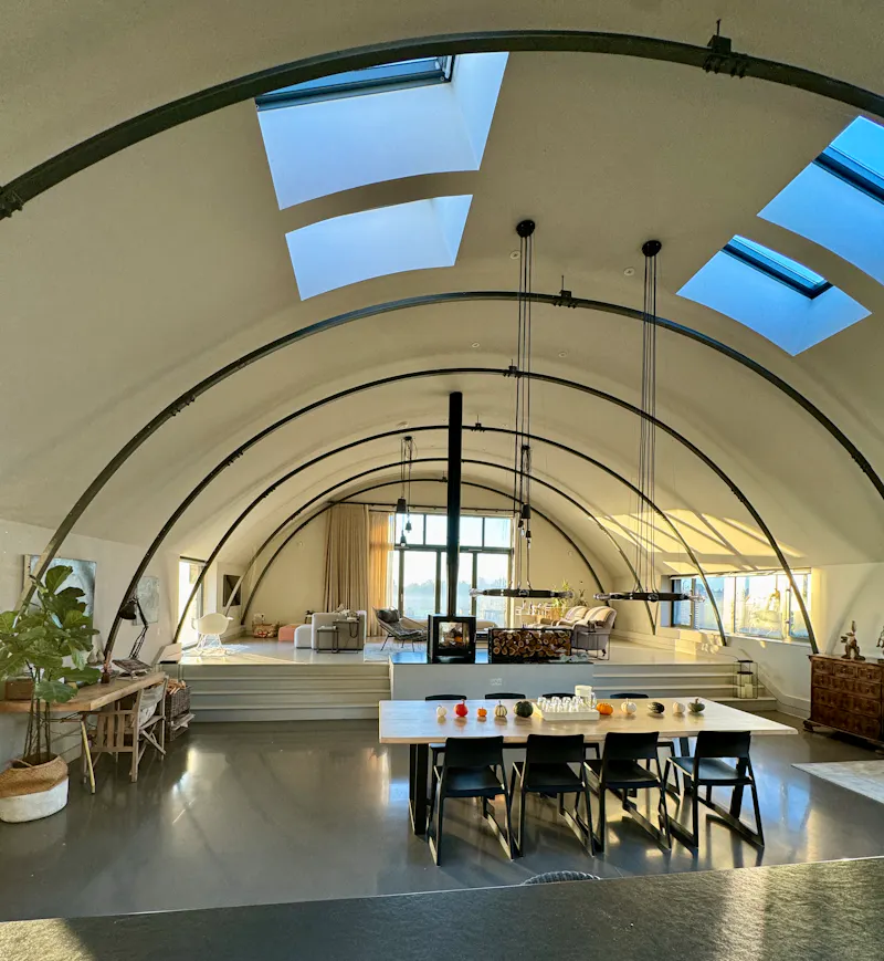Open plan at Converted Nissen Retreat Essex, D2812 (photo 2)