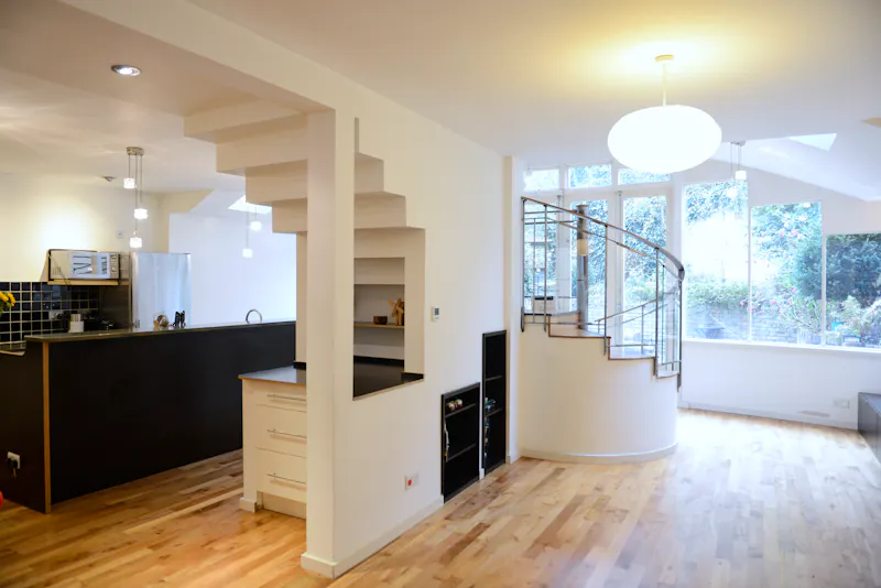 Open plan at Stunning Highbury Townhouse, B2073 (photo 14)