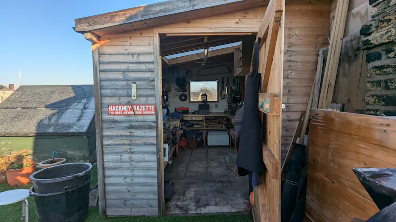 Shed at Stunning Highbury Townhouse, B2073 (photo 41)