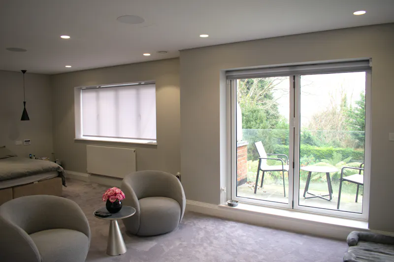 French doors at Striking Mill Hill Mansion, D2811 (photo 10)