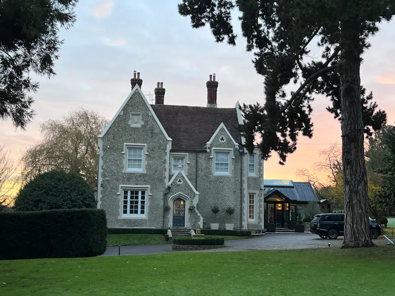 Driveway at 19th Century Gothic Kent Home, B2072 (photo 1)