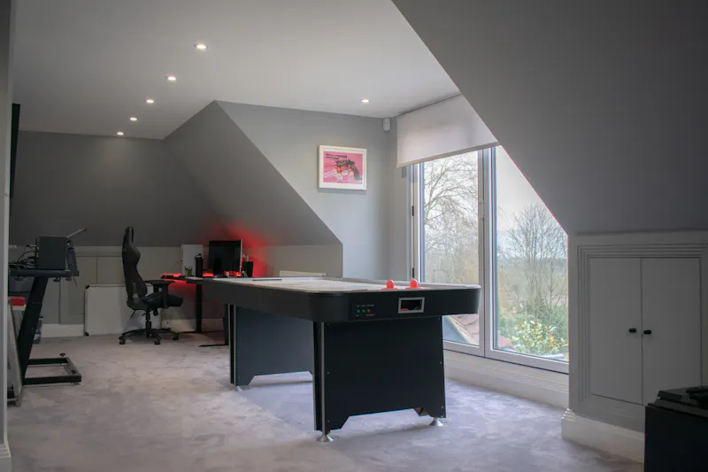 Attic at Striking Mill Hill Mansion, D2811 (photo 22)
