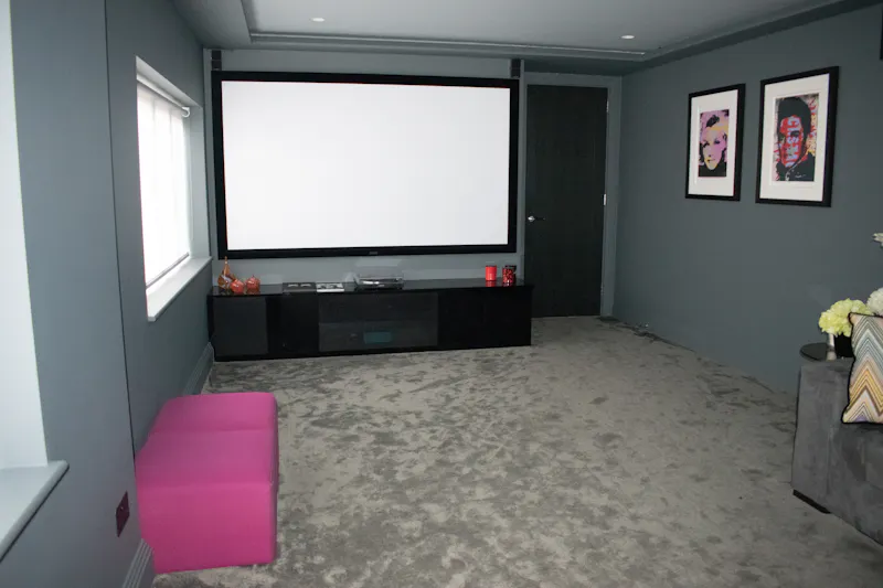 Home cinema at Striking Mill Hill Mansion, D2811 (photo 19)