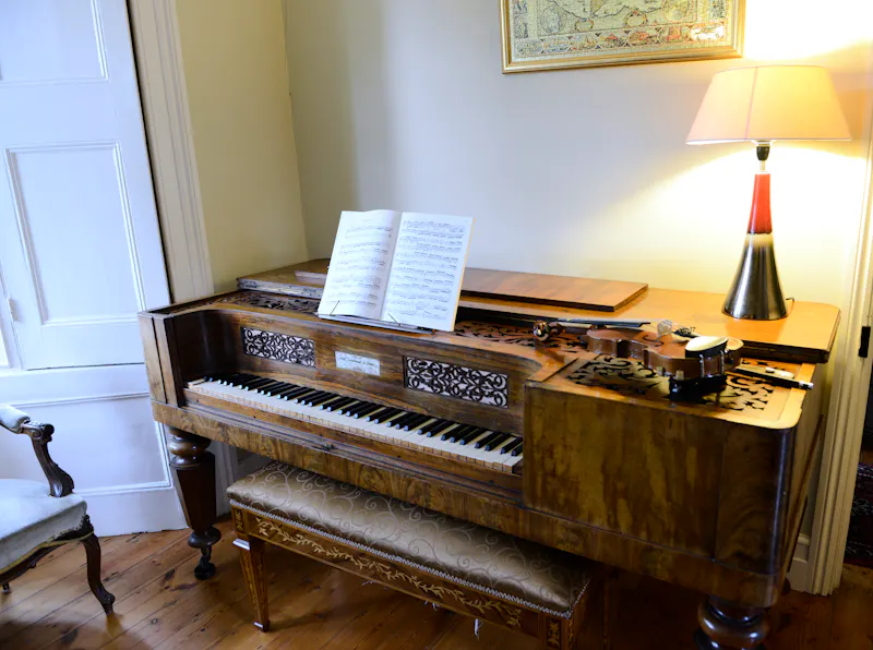 Piano at Stunning Highbury Townhouse, B2073 (photo 10)