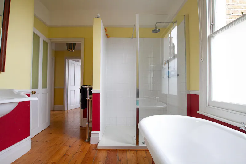 Shower at Stunning Highbury Townhouse, B2073 (photo 26)