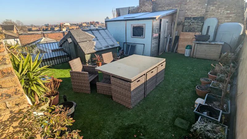 Terrace/Patio at Stunning Highbury Townhouse, B2073 (photo 39)