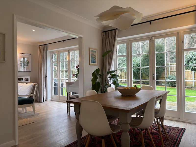 Dining room at Claygate cul-de-sac home, D2857 (photo 9)
