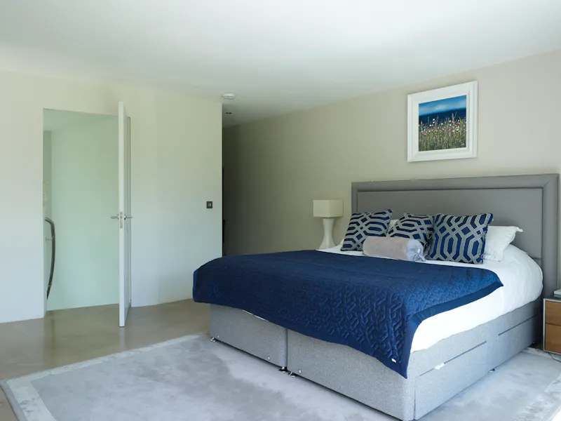 Bedroom - main at Stunning modern house Hempstead, D2592 (photo 23)
