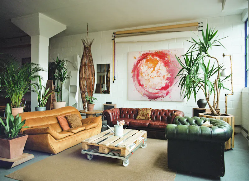 Living Room at Hackney Wick Loft Space, N562 (photo 12)
