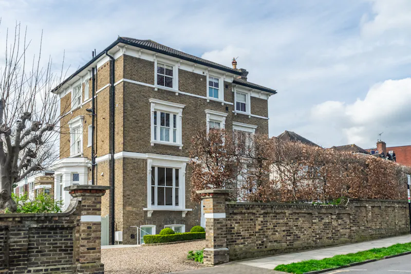 Driveway at Light filled Putney Townhouse, A1450 (photo 1)