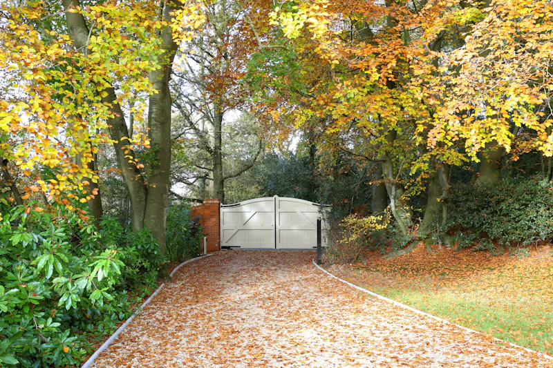 Driveway at Modern Herts Country Home, D2817 (photo 29)